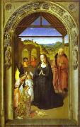 Dieric Bouts The Adoration of Angels painting
